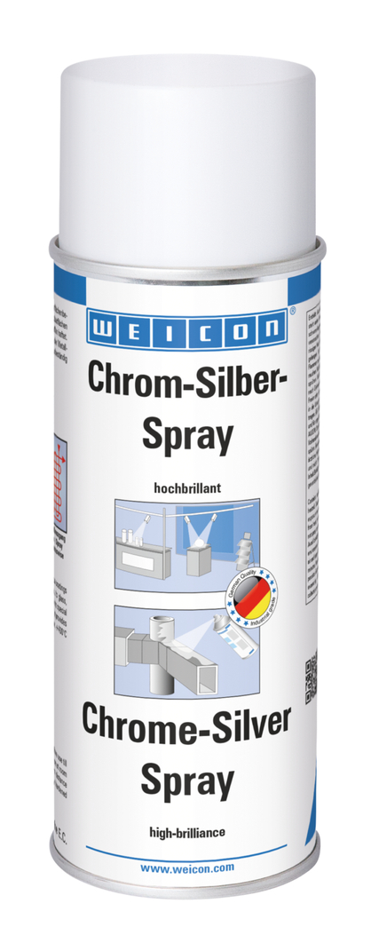 Spray Chrome-Argent | revêtement de surface extrêmement brillant